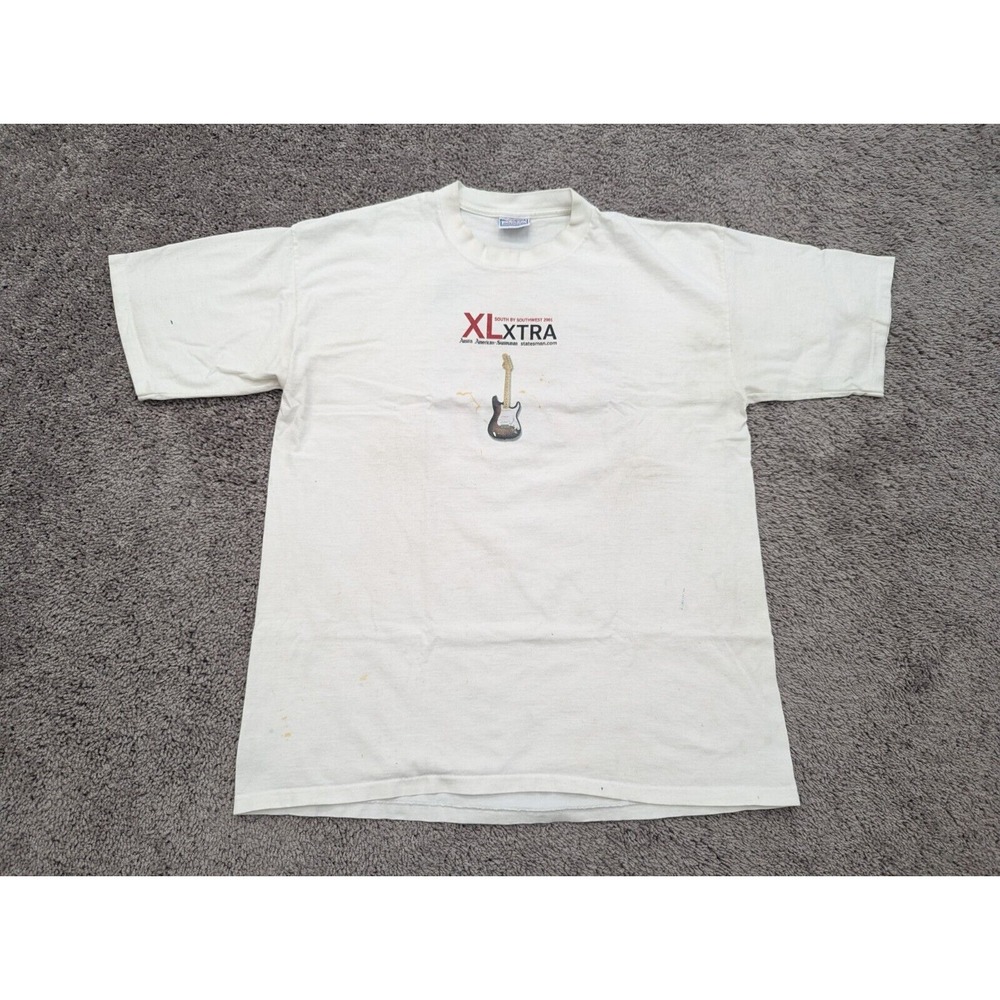 Vintage SXSW 2001 T Shirt Mens XL South by Southwest XLTRA Single Stitch